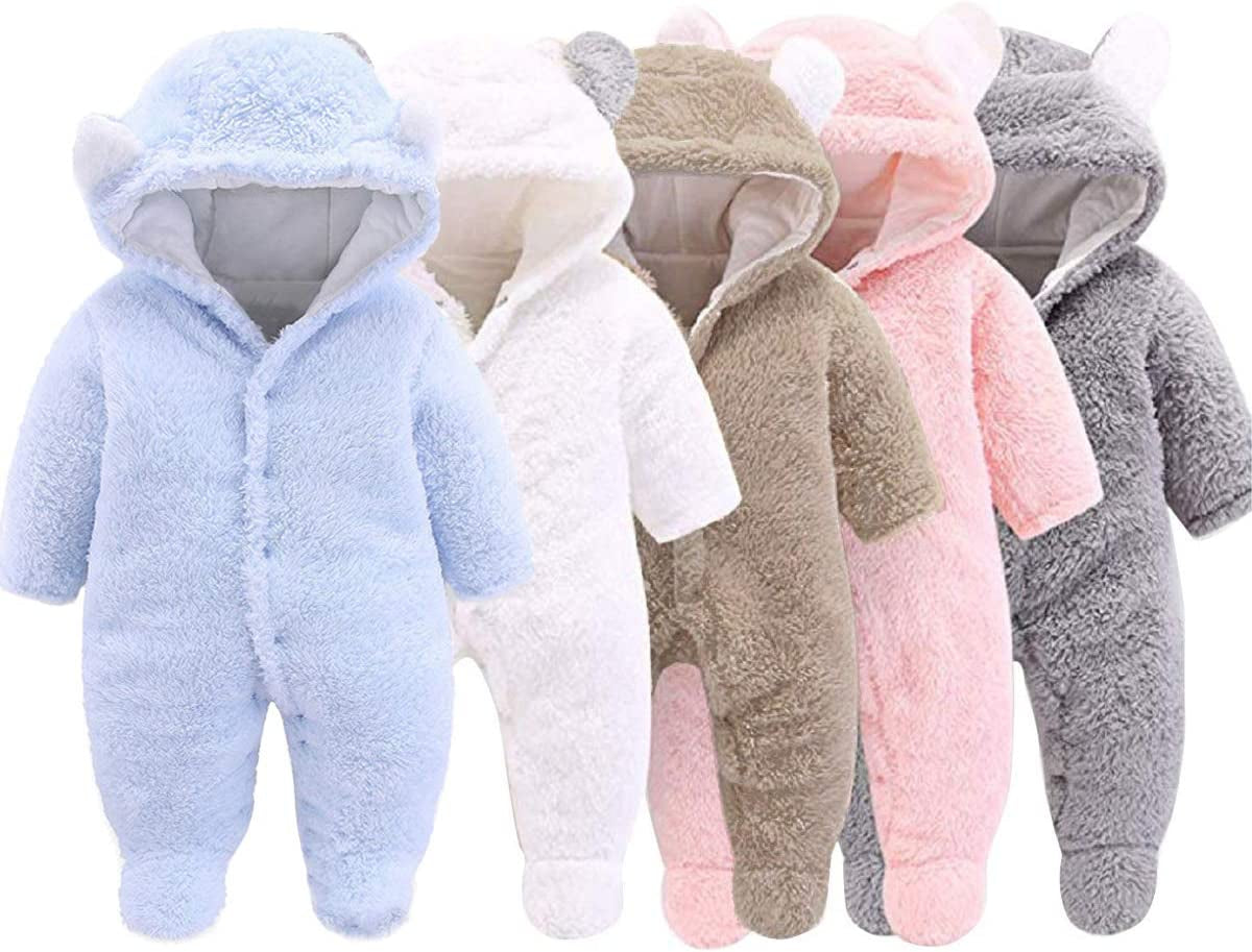 Baby Clothes Winter Coats Cute Newborn Infant Jumpsuit Snowsuit Bodysuits Baby Essentials Stuff