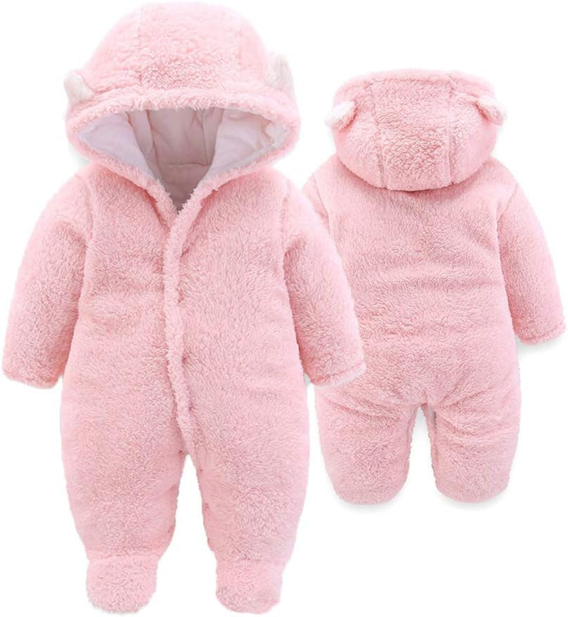 Baby Clothes Winter Coats Cute Newborn Infant Jumpsuit Snowsuit Bodysuits Baby Essentials Stuff